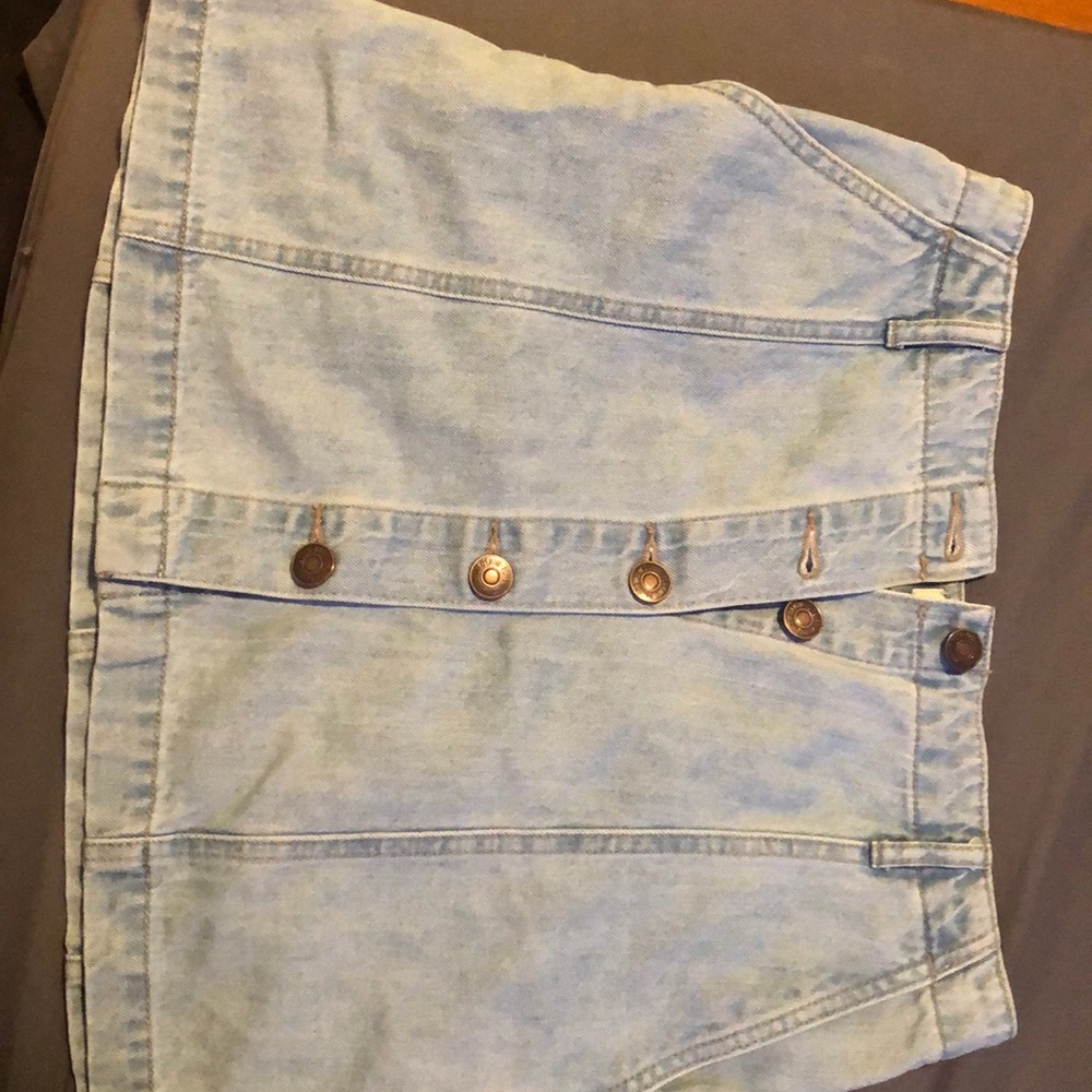 Light blue Jean skirt